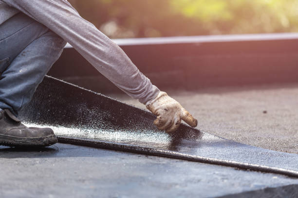 Professional Emergency Waterproofing technician working in Derby, NY
